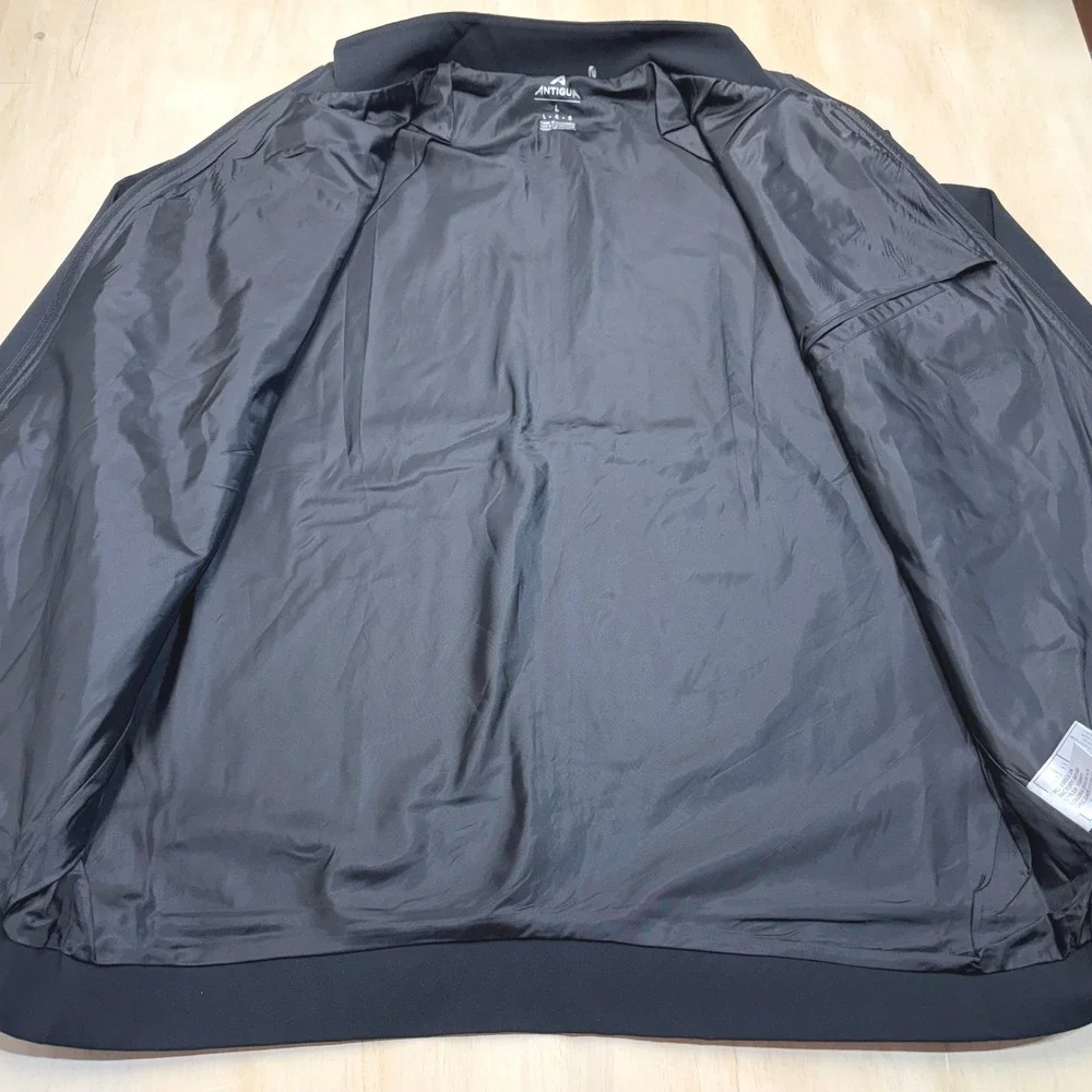 Antigua Washington Commanders Objection Full Zip Jacket Mens‎ Large Black NWOT